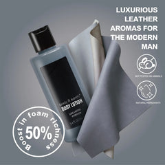 Bath Body Care Spa Gift Basket Sets for Men - 8 Pcs Luxury Bath Set Skin Care Kit Christmas Birthday Gifts for Him