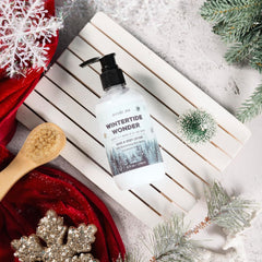 Christmas Hand & Body Lotion with Moisturizing Shea Butter - Wintertide Wonder- Infused with Winter Woods Aroma - 236 ML / 8 FL OZ