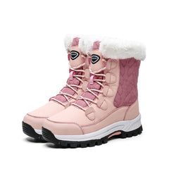 Women Mid-Calf Winter Outdoor Snow Boots 11 Female