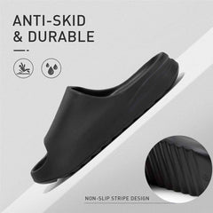Unisex Slides Sandals Soft Thick Sole Non-Slip Pillow Sandals House Slides for Women Men