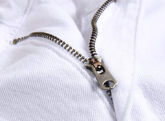 Men'S Skinny Ripped Jeans Slim Fit Distressed Stretch Denim Pants