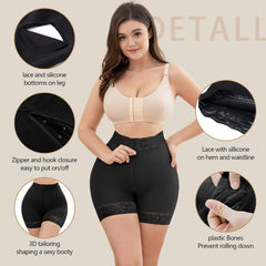 Shapewear for Women Tummy Control High Waisted Butt Lifter Panties Compression Shorts Postpartum Underwear Boyshorts