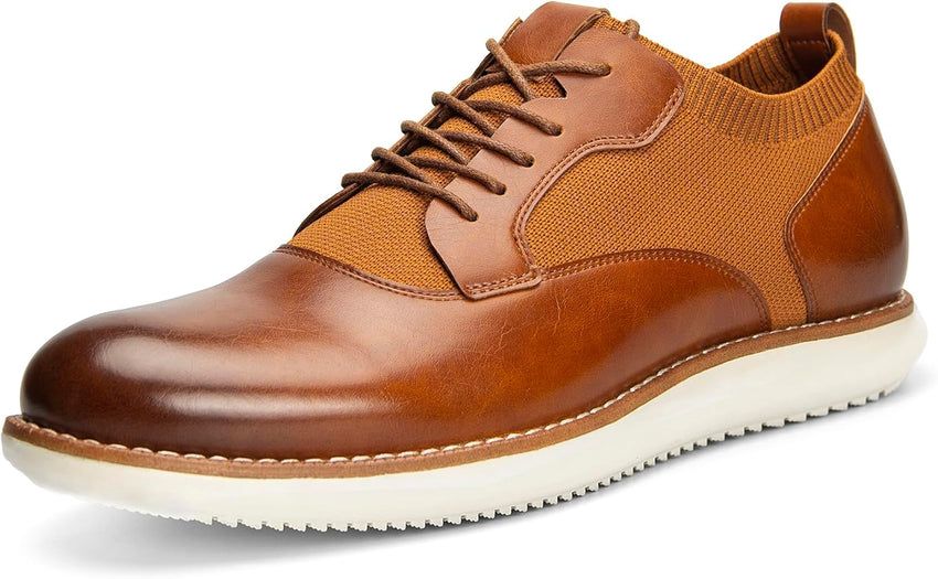 Men'S Oxford Shoes Dress Shoes Men'S Lightweight Lace-Up Fashion Shoes