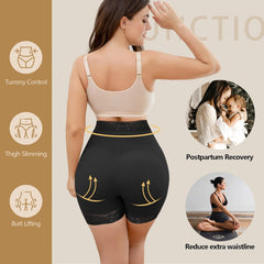 Shapewear for Women Tummy Control High Waisted Butt Lifter Panties Compression Shorts Postpartum Underwear Boyshorts
