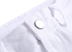 Men'S Skinny Ripped Jeans Slim Fit Distressed Stretch Denim Pants