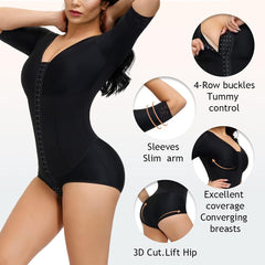 Fajas Colombianas Reductoras Y Moldeadoras Postpartum Shapewear for Women Tummy Control Full Body Shaper with Butt Lifter Waist Trainer Slimming Girdles Compression Garment