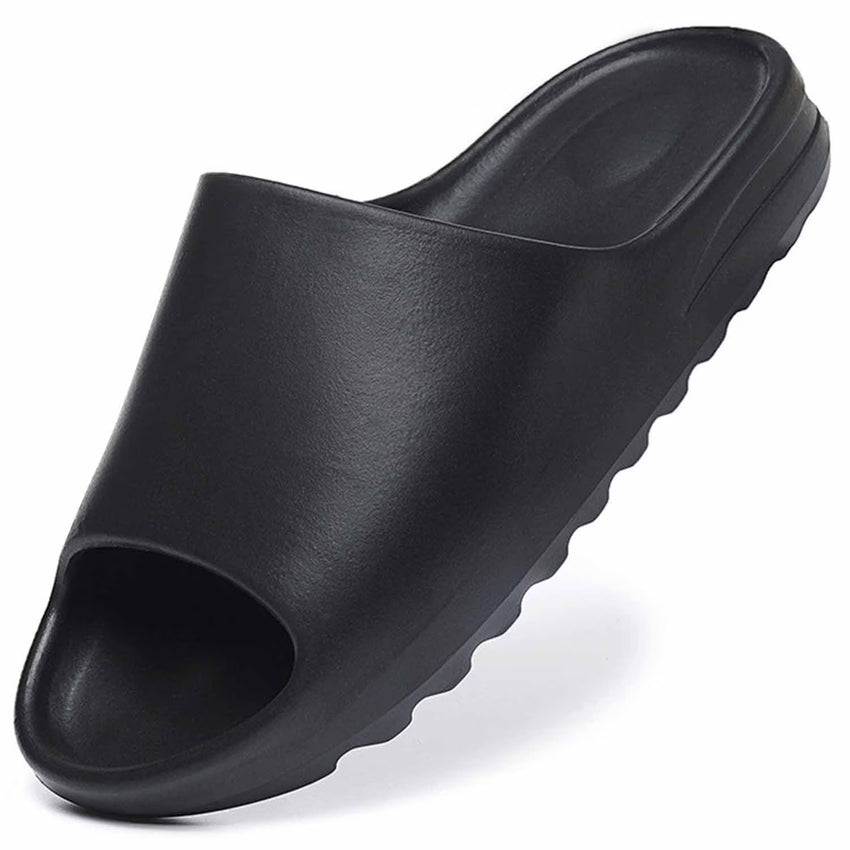 Unisex Slides Sandals Soft Thick Sole Non-Slip Pillow Sandals House Slides for Women Men