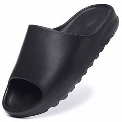 Unisex Slides Sandals Soft Thick Sole Non-Slip Pillow Sandals House Slides for Women Men