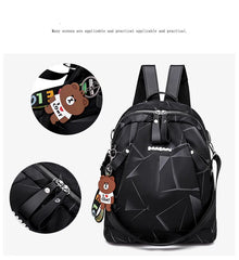 NEW Women Backpack Waterproof High Quality Portable Backpacks For Teenage Girls Female School Shoulder Bag Backpack Mochila