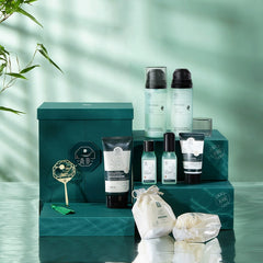 Shancaoji Tea Tree Men's and Women's Oil Skin Moisturizing Water Milk Suit