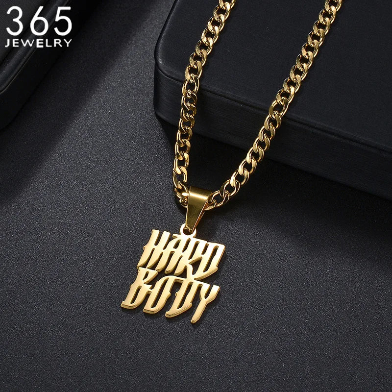 Custom 2 Rows Names Necklace Cuban Chain Small Pendant Chains For Men Birthday Gift Jewelry Boy Trendy Personalized Accessories