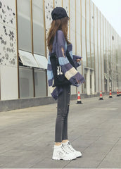 Winter Snow Boots for Women Casual High-top Shoes Warm Womens Sneakers Platform Ankle Boots Plus Size 45 Zapatillas De Mujer New