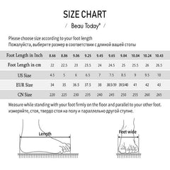 BEAUTODAY Leisure Sandals Women Denim Blue Polka Dot Hook And Loop Button Decoration Summer 2023 Ladies Shoes Handmade 34580