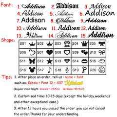 Custom 2 Rows Names Necklace Cuban Chain Small Pendant Chains For Men Birthday Gift Jewelry Boy Trendy Personalized Accessories