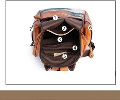 Genuine Real Soft Leather Women Backpack Big Capacity Outdoor Travel Bags 2022 Winter Handmade Natural Cowhide Backpacks Female