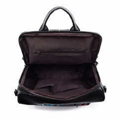 New High Quality Soft Leather Women's Backpack Large Capacity Female Anti Theft Backpack Famous Designer Girl's Shoulder Bag Sac