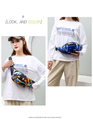 Sporting Pack Women Casual Fanny Bags Men's Boy Drop Leg Bags Hip Bum Belt Bag Travel Riding Motorcycle Crossbody Purse Pouch
