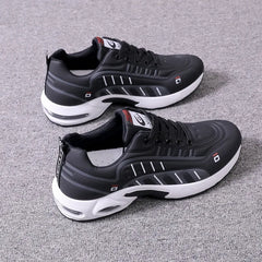 Men Sneakers Leather Breathable Casual Shoe Air Cushion Sports Running Shoes for Men Training Shoes Tenis Masculino