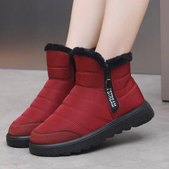 Snow Women Boots Soft Shoes For Women New Shoes Woman Plush Ankle Boots Chunky Women Shoes Platform Botas Mujer Winter Boots