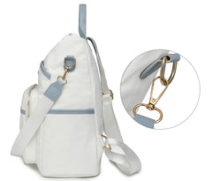 Fashion Backpacks Female Soft Leather Rucksack Women Knapsack Travel Bagpack Ladies Daypack Large Capacity School Bags for Girls