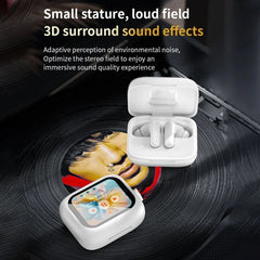 for Apple iPhone 14 Pr Headphones Blutooth Earphone Wireless LED Color Screen ANC+ENC Tws Earbuds Multifunction Airbuds Air Pods