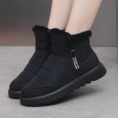 Snow Women Boots Soft Shoes For Women New Shoes Woman Plush Ankle Boots Chunky Women Shoes Platform Botas Mujer Winter Boots