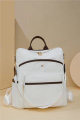 Fashion Backpacks Female Soft Leather Rucksack Women Knapsack Travel Bagpack Ladies Daypack Large Capacity School Bags for Girls