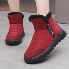 Snow Women Boots Soft Shoes For Women New Shoes Woman Plush Ankle Boots Chunky Women Shoes Platform Botas Mujer Winter Boots