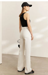 Amii Minimalism Women Jeans 2024 Spring Vintage Denim Pants Loose Wide Leg Pants Women's Casual Pants Female Trousers 12270097