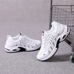 Men Sneakers Leather Breathable Casual Shoe Air Cushion Sports Running Shoes for Men Training Shoes Tenis Masculino