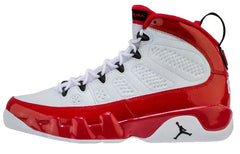 Nike Jordan 9 Retro White Gym Red Sneakers shoes 302370-160 With Original Box
