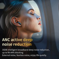 for Apple iPhone 14 Pr Headphones Blutooth Earphone Wireless LED Color Screen ANC+ENC Tws Earbuds Multifunction Airbuds Air Pods