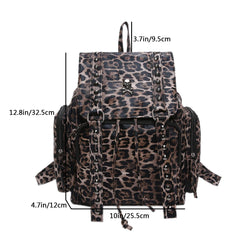 Women Large Capacity Backpack Purses High Quality Leather Female Vintage Bag School Bags Travel Bagpack Ladies Bookbag Rucksack