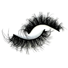 New Handmade 3D Mink Eyelashes Curled Winged Natural Realistic Messy End Eye Elongated Thick False Eyelashes Soft Fake Eyelashes