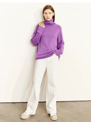 Amii Minimalism Women Jeans 2024 Spring Vintage Denim Pants Loose Wide Leg Pants Women's Casual Pants Female Trousers 12270097