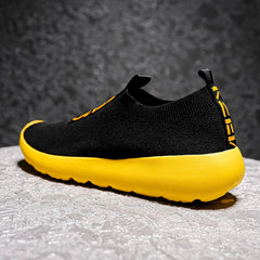 Socks Sneakers Men Knit Upper Breathable Sport Shoes Sock Boots Man Shoes High Top Running Shoes for Men Zapatillas De Deporte