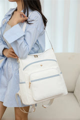 Fashion Backpacks Female Soft Leather Rucksack Women Knapsack Travel Bagpack Ladies Daypack Large Capacity School Bags for Girls