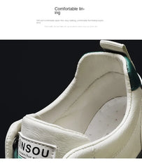 2024 Leather Men's Outdoor Comfor Sneakers Shoe Man Platform Warm Fur Ankle Short Lace Up Boots Fashion Casual Work Shoes