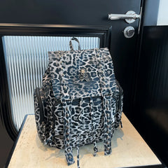 Women Large Capacity Backpack Purses High Quality Leather Female Vintage Bag School Bags Travel Bagpack Ladies Bookbag Rucksack