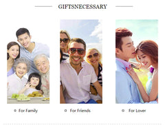 Personalized Double Heart Name Necklace Customized Gold 2 Names Heart Necklaces Jewelry Engagement Gift