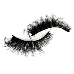 New Handmade 3D Mink Eyelashes Curled Winged Natural Realistic Messy End Eye Elongated Thick False Eyelashes Soft Fake Eyelashes