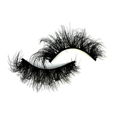 New Handmade 3D Mink Eyelashes Curled Winged Natural Realistic Messy End Eye Elongated Thick False Eyelashes Soft Fake Eyelashes