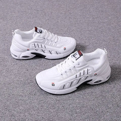 Men Sneakers Leather Breathable Casual Shoe Air Cushion Sports Running Shoes for Men Training Shoes Tenis Masculino