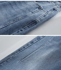 Amii Minimalism Women Jeans 2024 Spring Vintage Denim Pants Loose Wide Leg Pants Women's Casual Pants Female Trousers 12270097