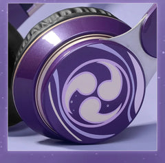 Game Genshin Impact Wanderer Headphone Cosplay Props Portable Wireless Bluetooth Stereo Foldable Headset Adjustable Earphones