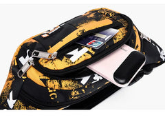 Sporting Pack Women Casual Fanny Bags Men's Boy Drop Leg Bags Hip Bum Belt Bag Travel Riding Motorcycle Crossbody Purse Pouch