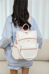 Fashion Backpacks Female Soft Leather Rucksack Women Knapsack Travel Bagpack Ladies Daypack Large Capacity School Bags for Girls