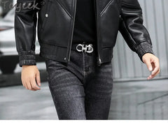 Tcyeek Genuine Leather Jacket Men 2024 Natural Sheepskin Fur Coat Winter Clothes Real Fur Mens Motocycle Jackets Jaqueta Couro