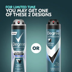 Ultra Clear Long Lasting Men'S Antiperspirant Deodorant Dry Spray Twin Pack, Fresh, 3.8 Oz
