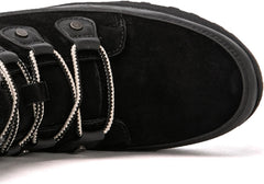 Women'S Snow Boots Mid Calf Warm Winter Fashion Boots Comfortable Lace-Upwaterproof Boots Insulated Non-Slip Outdoor Shoes for Women